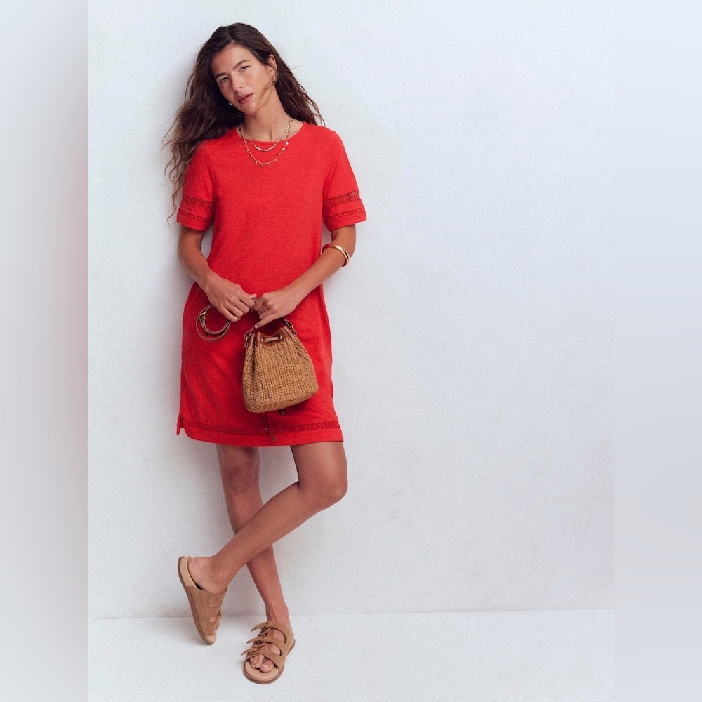 NWT Boden Hattie Jersey T-shirt Dress